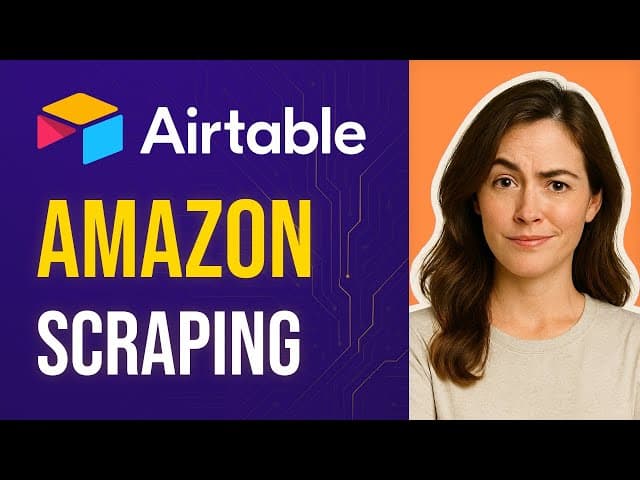 How to Scrape Amazon Product Data into Airtable