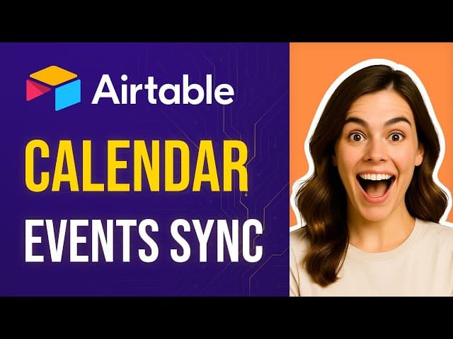 Airtable Google Calendar Integration Tutorial
