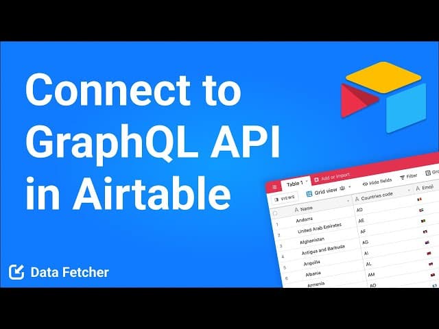 Airtable GraphQL Integration Tutorial