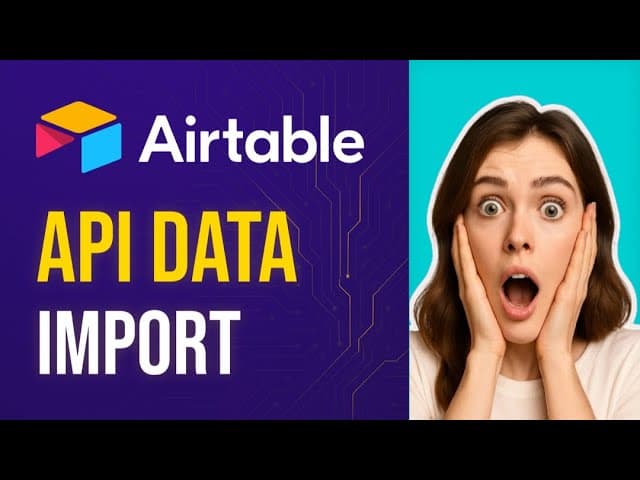 How to Fetch Data from an External API in Airtable