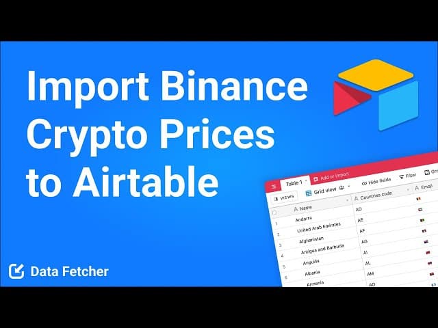 Airtable Binance Integration Tutorial