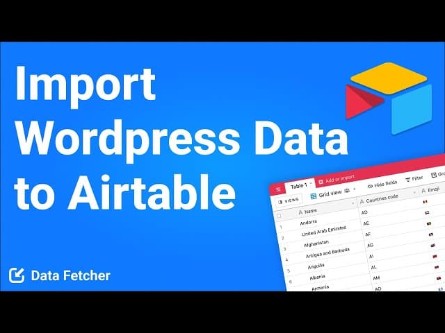 Airtable WordPress Integration Tutorial