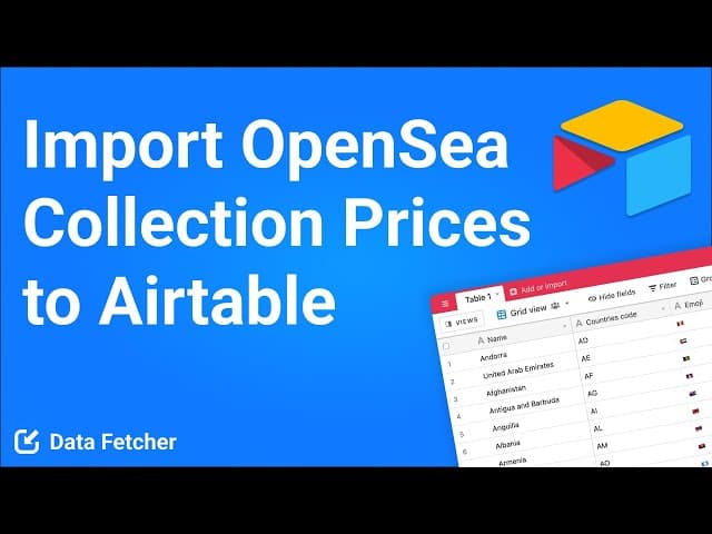 Airtable OpenSea Integration Tutorial