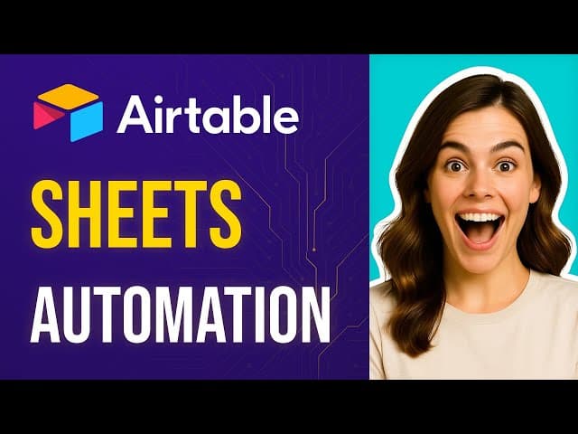 Airtable Google Sheets Integration Tutorial