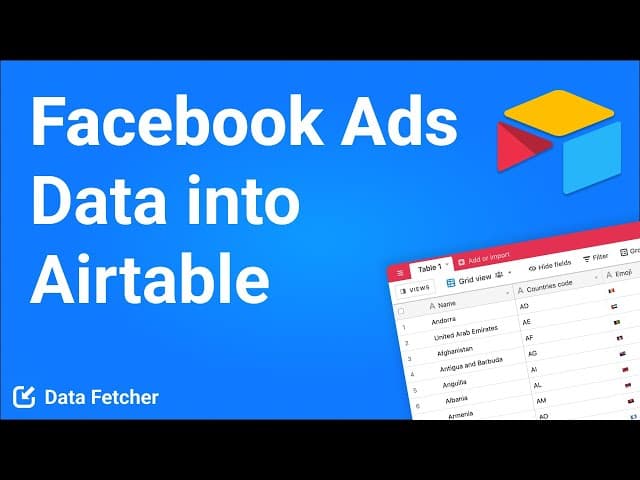 Airtable Facebook & Instagram Ads Integration Tutorial