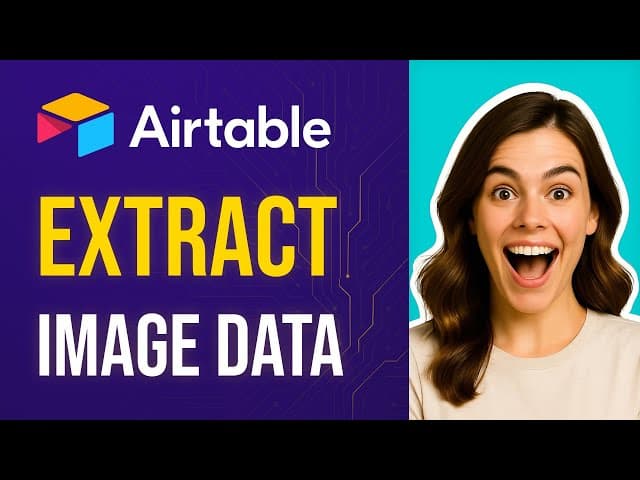 How to Extract Data from Images in Airtable using AI