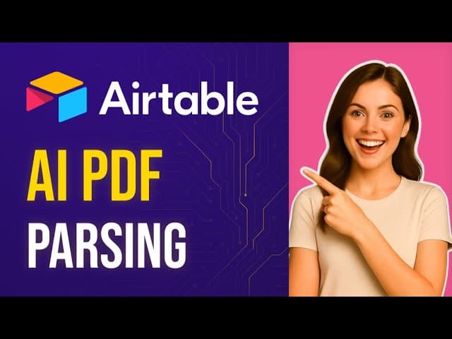 Extract Data from PDFs to Airtable using OpenAI