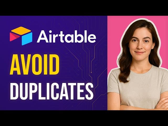 How to Import Data into Airtable Without Duplicates