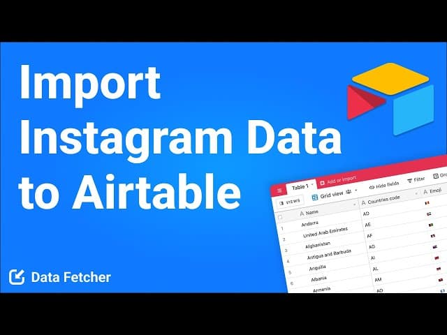 Airtable Instagram Integration Tutorial