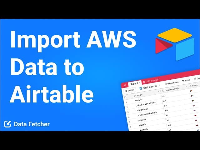 Airtable AWS Integration Tutorial